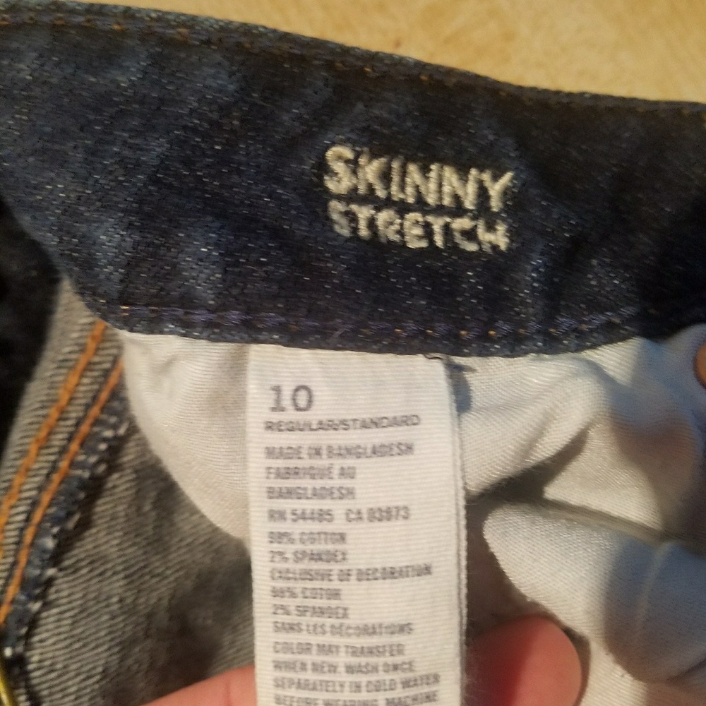 American Eagle Outfitters size 10 skinny jeans - Picture 4 of 6